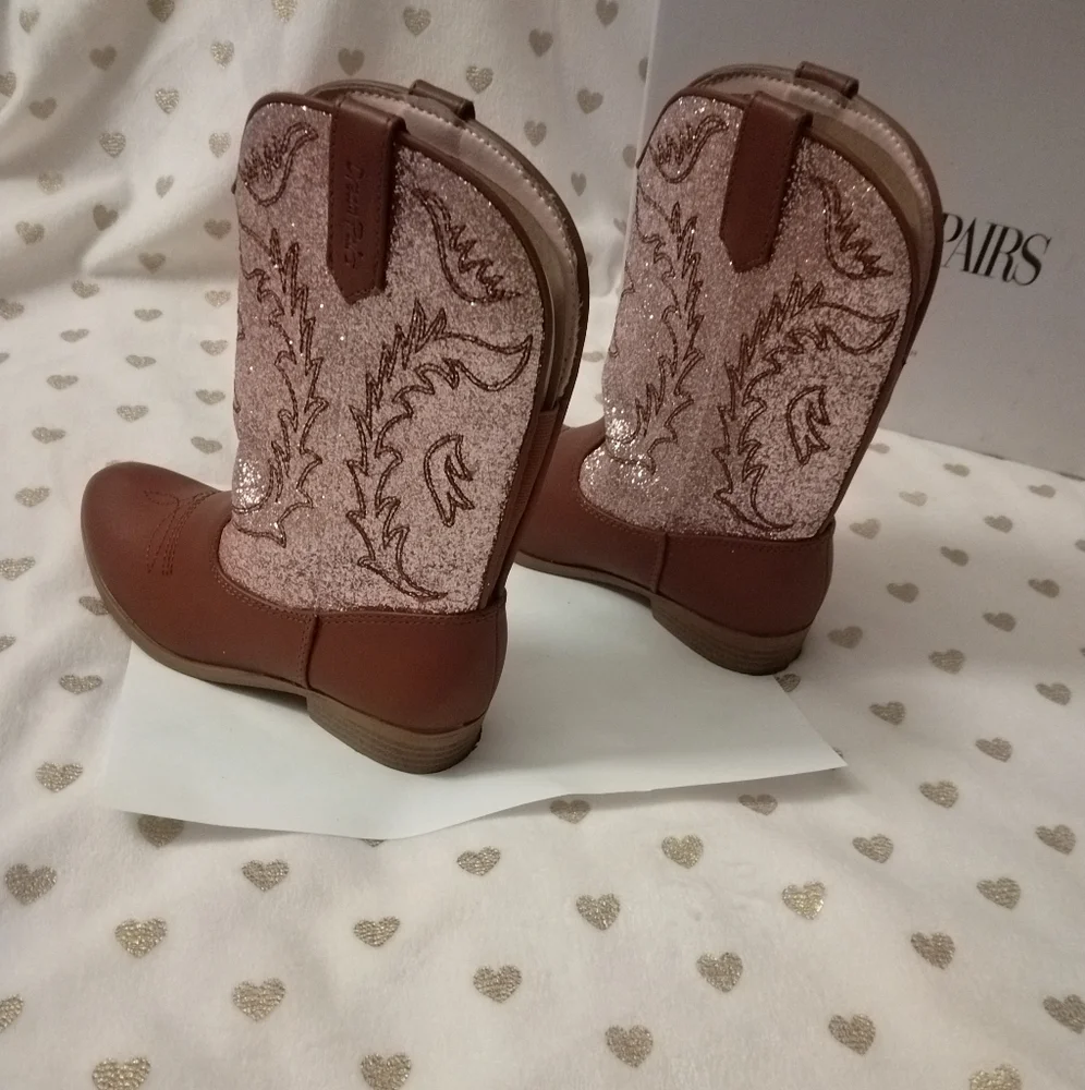 ๐ฅ3/$70 ๐S-HP๐ Dream Pairs Girl's Cowgirl Boots - Picture 6 of 15